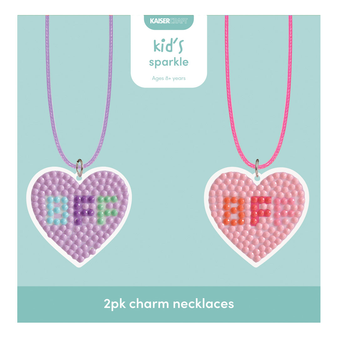 Mini Sparkle Necklace 2pk - BFF